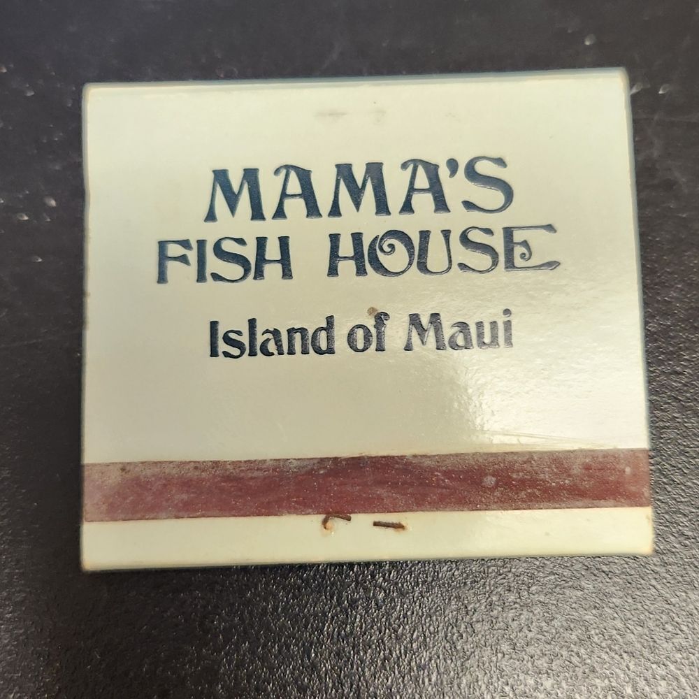 Mama's Fish House Matchbook